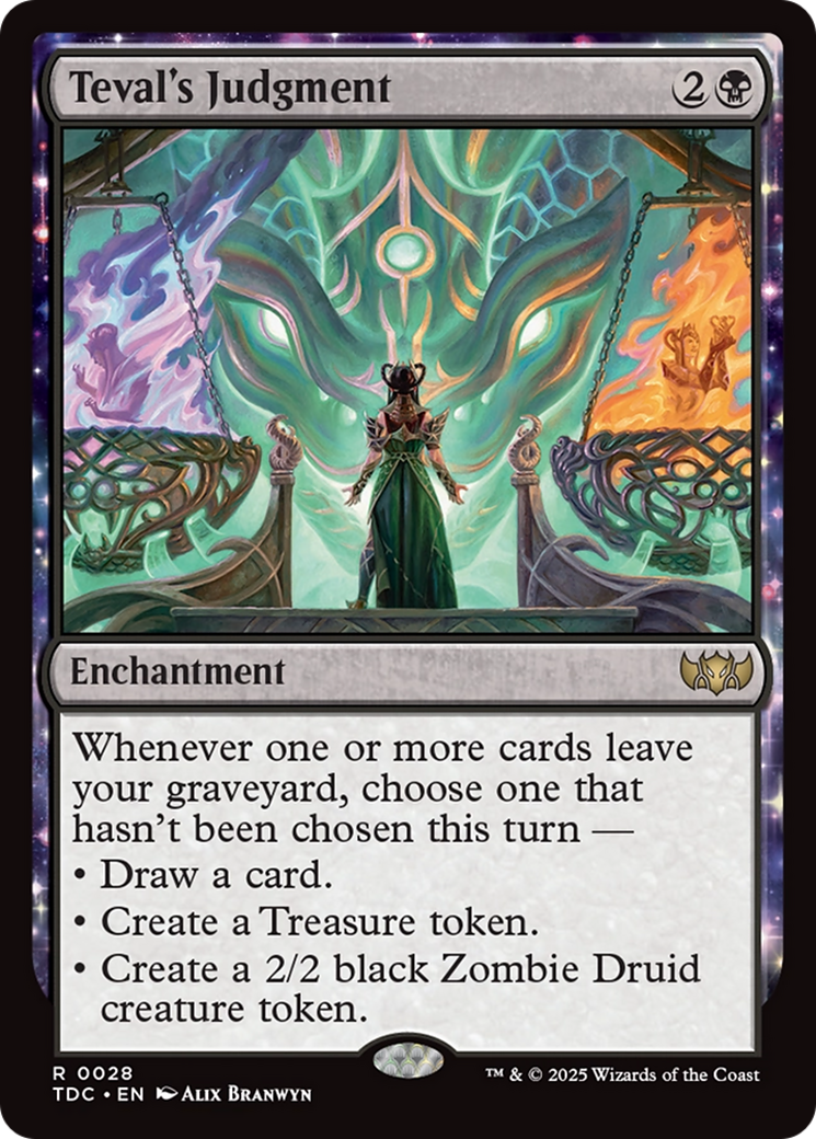 Teval's Judgment [Tarkir: Dragonstorm Commander] | Pegasus Games WI