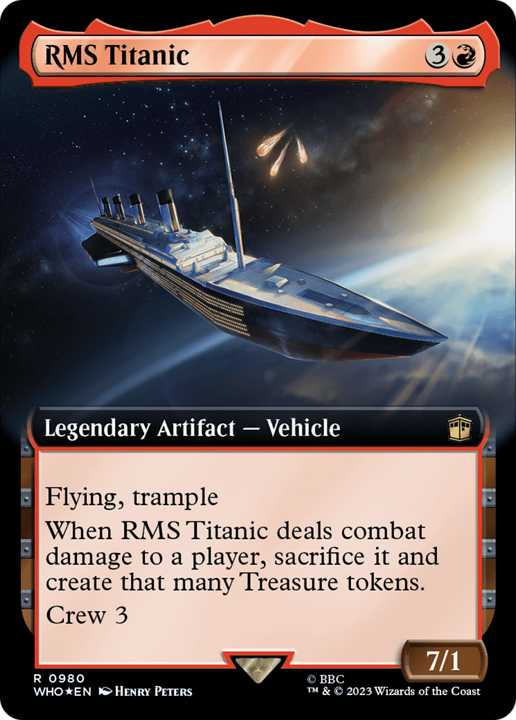 RMS Titanic (Extended Art) (Surge Foil) [Doctor Who] | Pegasus Games WI