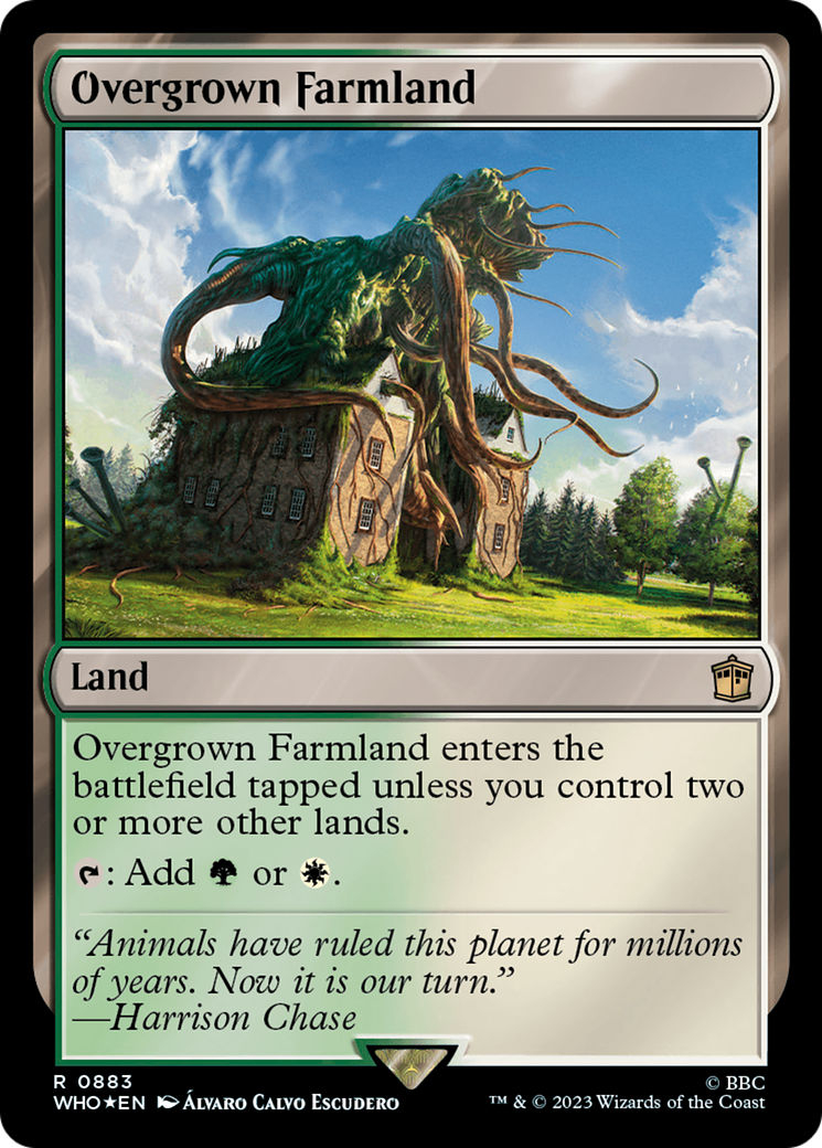 Overgrown Farmland (Surge Foil) [Doctor Who] | Pegasus Games WI