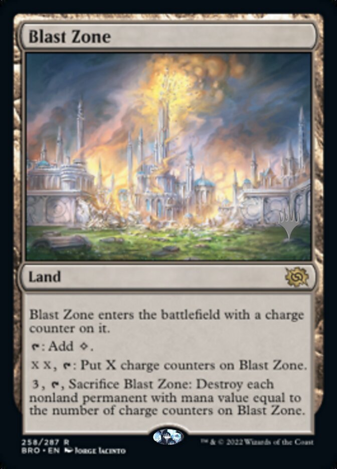 Blast Zone (Promo Pack) [The Brothers' War Promos] | Pegasus Games WI