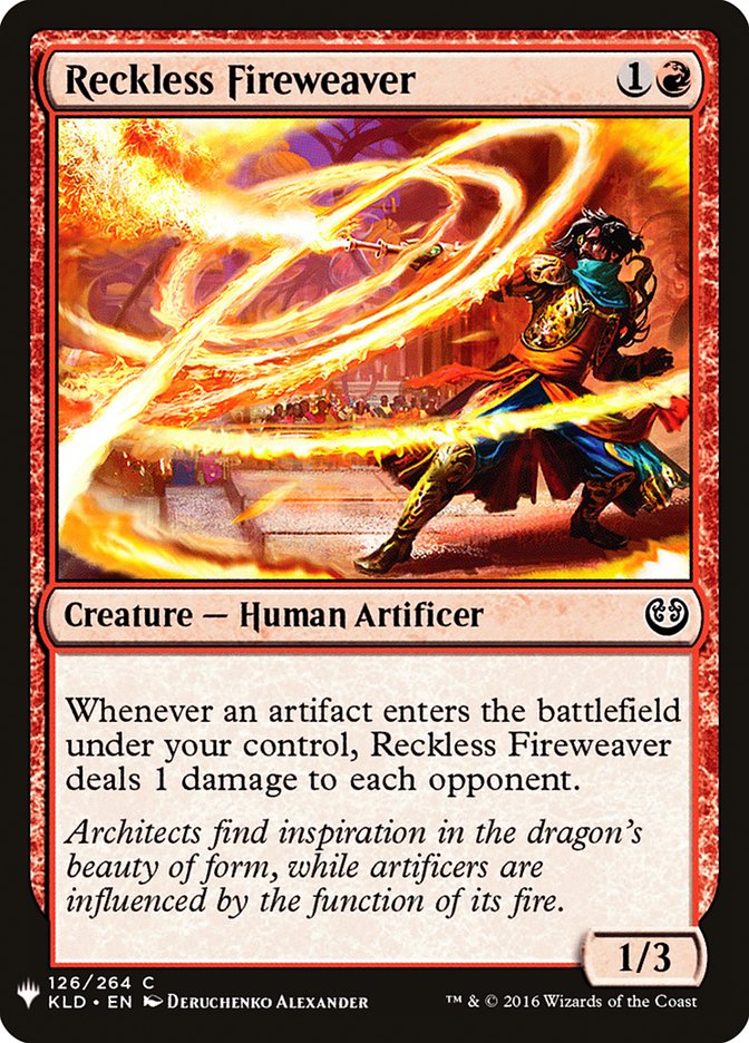 Reckless Fireweaver [Mystery Booster] | Pegasus Games WI
