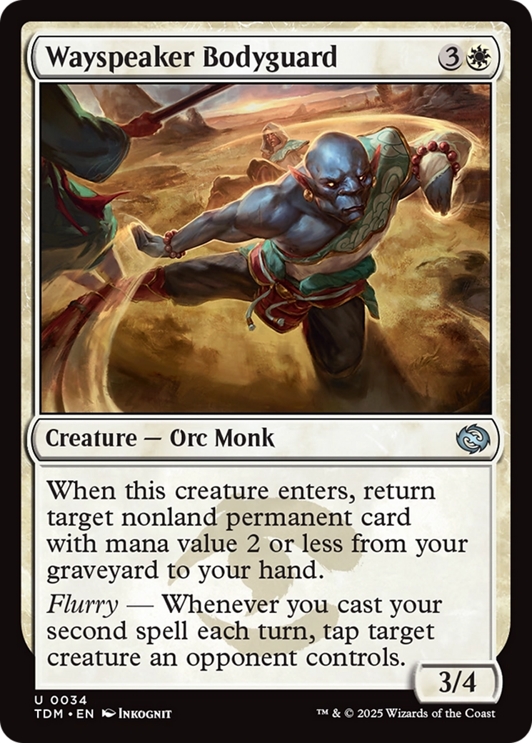 Wayspeaker Bodyguard [Tarkir: Dragonstorm] | Pegasus Games WI