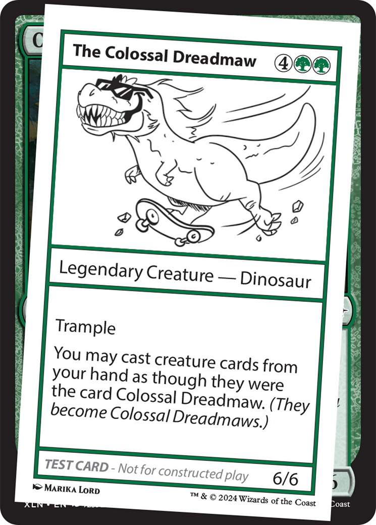 The Colossal Dreadmaw [Mystery Booster 2 Playtest Cards] | Pegasus Games WI