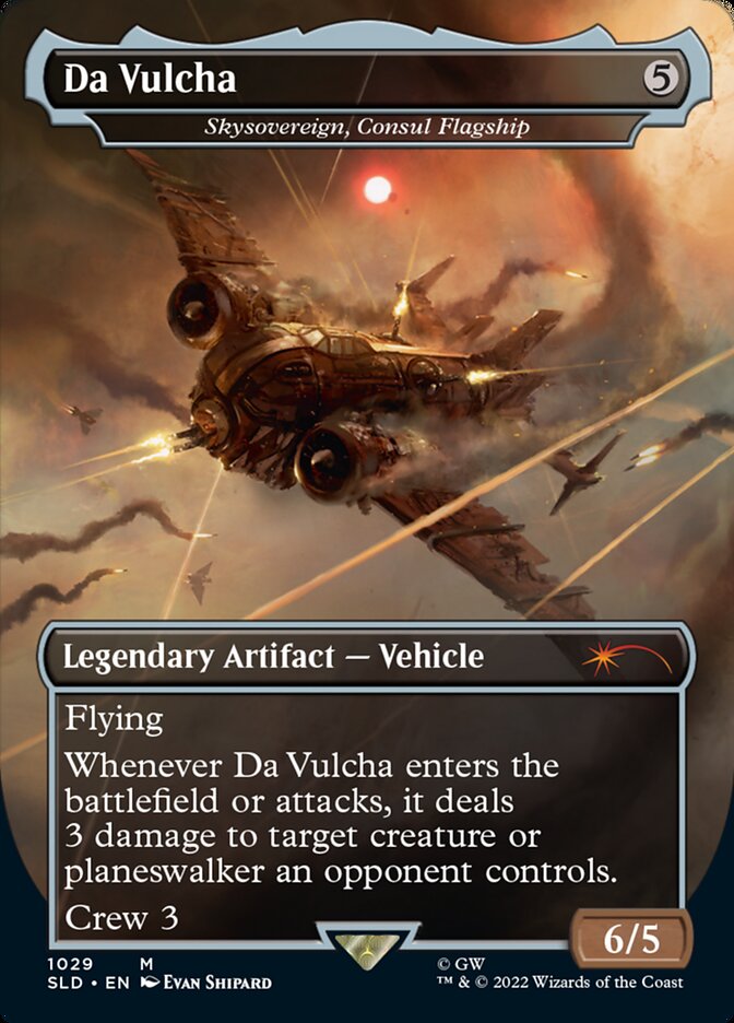 Da Vulcha - Skysovereign, Consul Flagship (Borderless) [Secret Lair Drop Series] | Pegasus Games WI