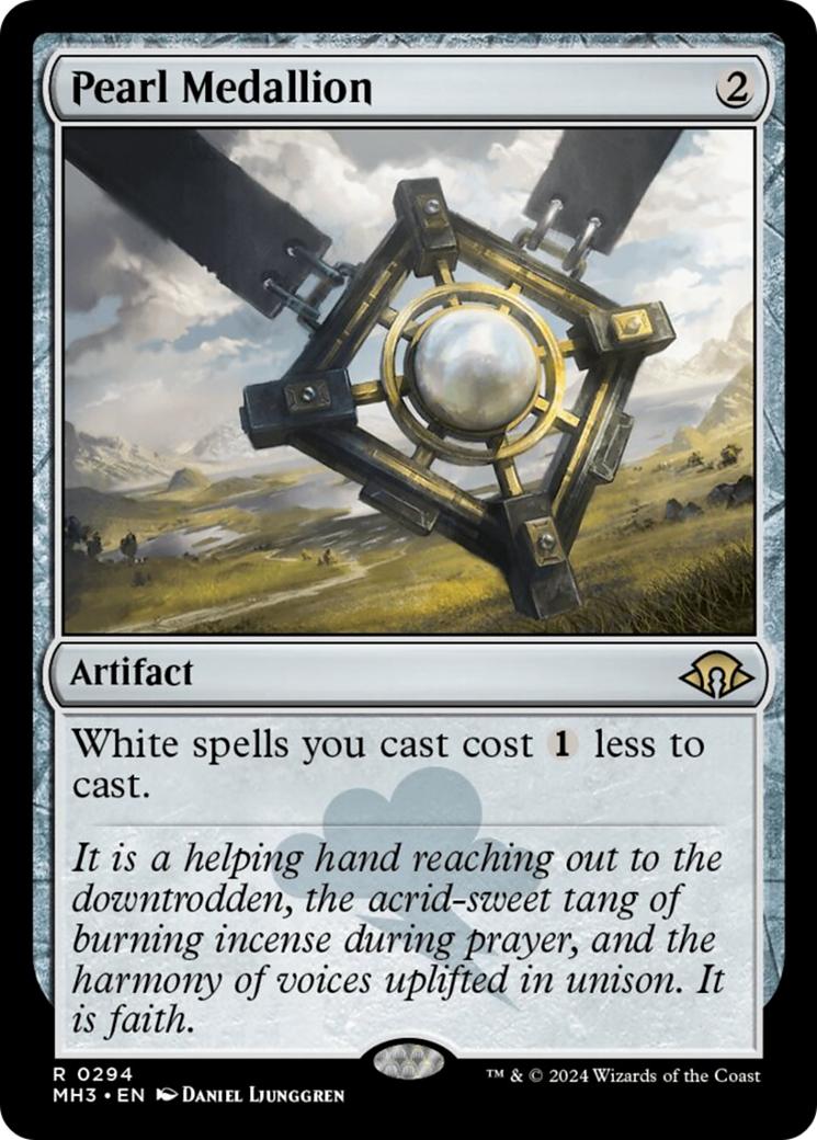 Pearl Medallion [Modern Horizons 3] | Pegasus Games WI