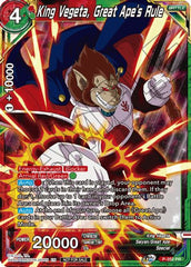 King Vegeta, Great Ape's Rule (P-352) [Tournament Promotion Cards] | Pegasus Games WI