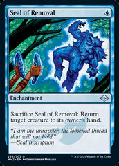 Seal of Removal (Foil Etched) [Modern Horizons 2] | Pegasus Games WI