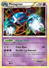 Metagross (4/95) (Cracked Ice Holo) (Theme Deck Exclusive) [HeartGold & SoulSilver: Unleashed] | Pegasus Games WI