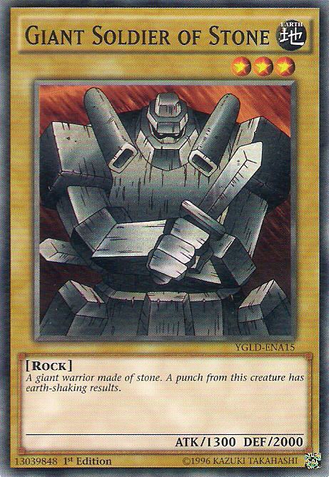 Giant Soldier of Stone [YGLD-ENA15] Common | Pegasus Games WI