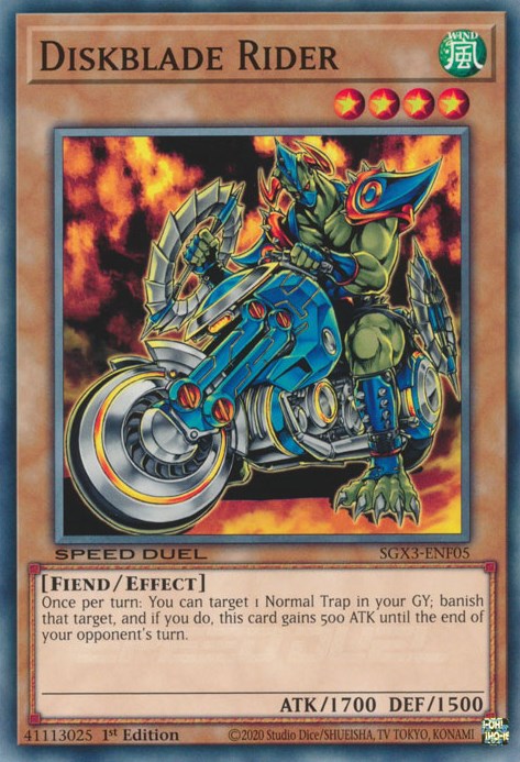 Diskblade Rider [SGX3-ENF05] Common | Pegasus Games WI