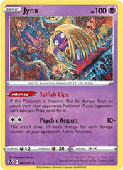 Jynx (062/195) [Sword & Shield: Silver Tempest] | Pegasus Games WI