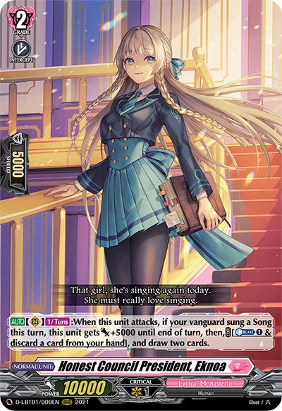 Honest Council President, Eknoa (D-LBT01/009EN) [Lyrical Melody] | Pegasus Games WI