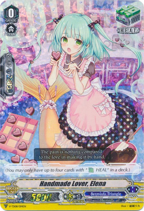 Handmade Lover, Elena (Parallel Foil) (V-TD08/014EN) [Schokolade Melody] | Pegasus Games WI