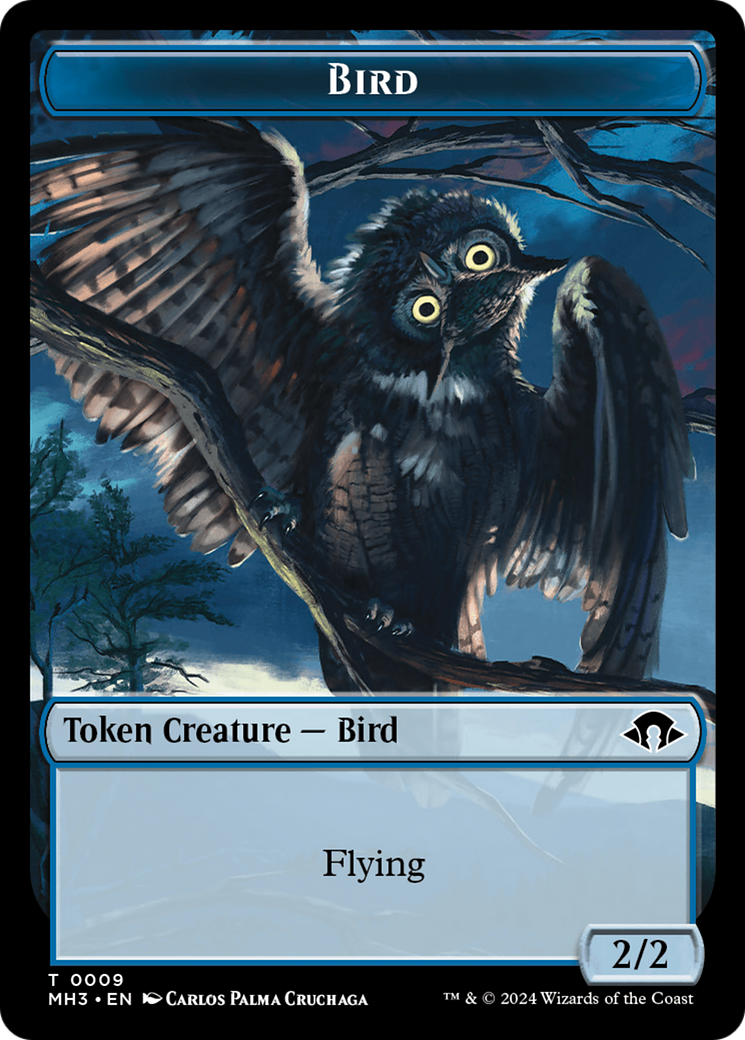 Servo // Bird Double-Sided Token [Modern Horizons 3 Tokens] | Pegasus Games WI
