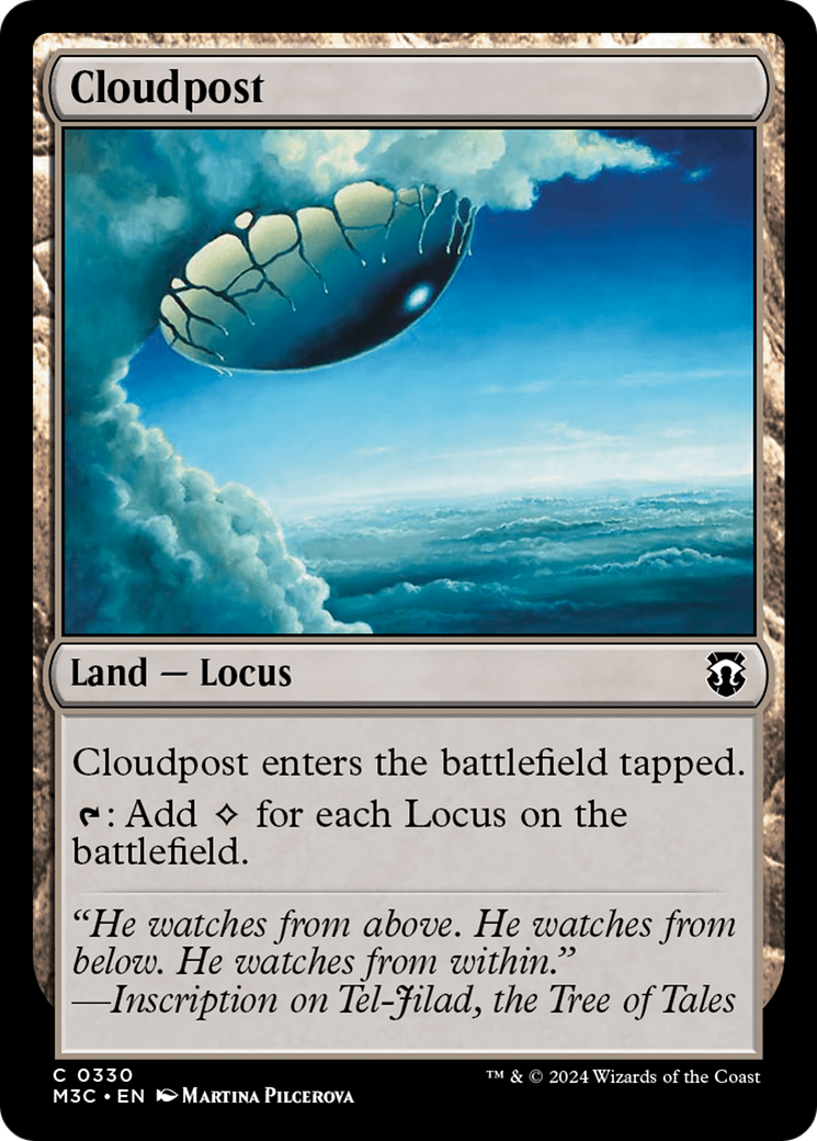 Cloudpost (Ripple Foil) [Modern Horizons 3 Commander] | Pegasus Games WI