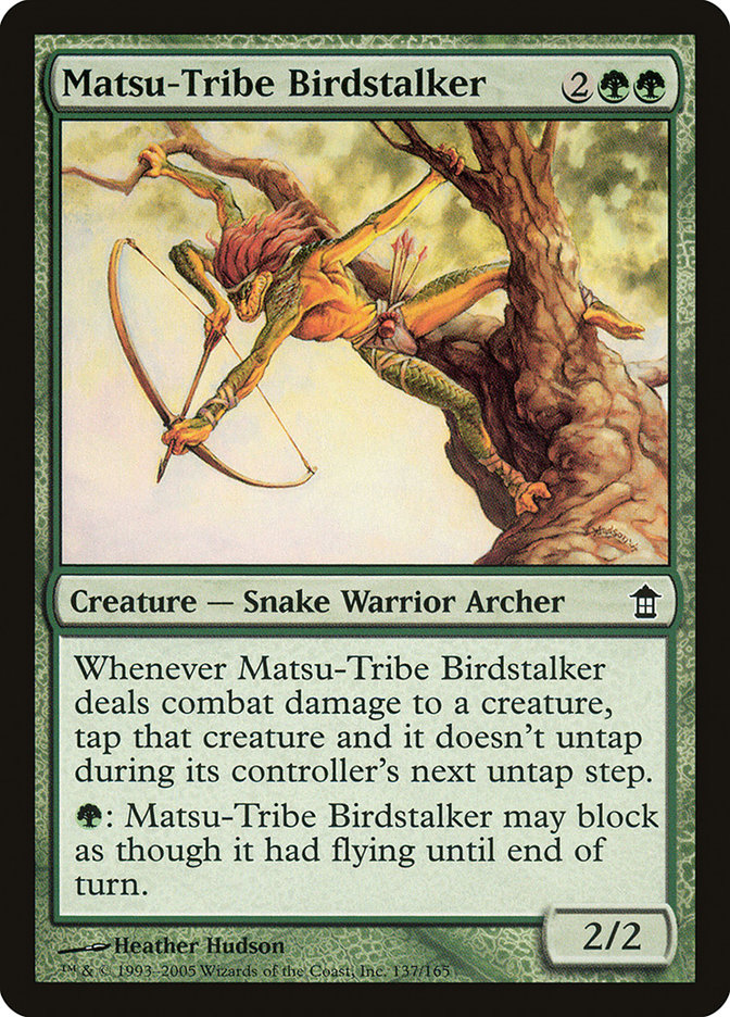 Matsu-Tribe Birdstalker [Saviors of Kamigawa] | Pegasus Games WI