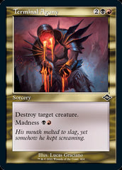 Terminal Agony (Retro Foil Etched) [Modern Horizons 2] | Pegasus Games WI