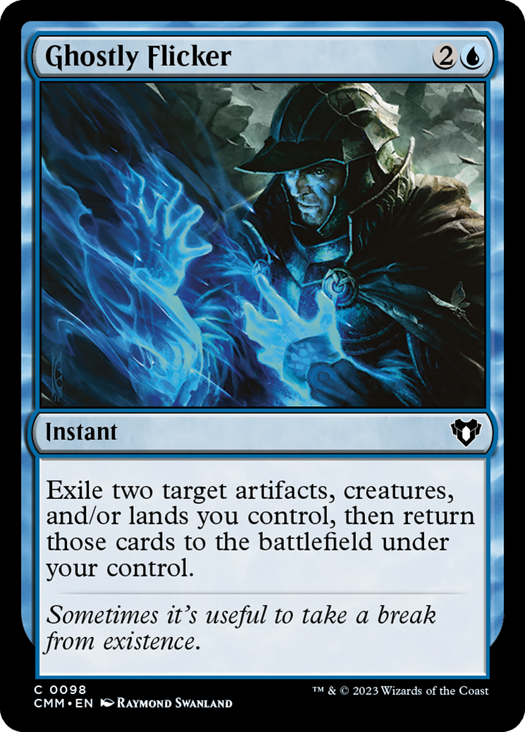 Ghostly Flicker [Commander Masters] | Pegasus Games WI