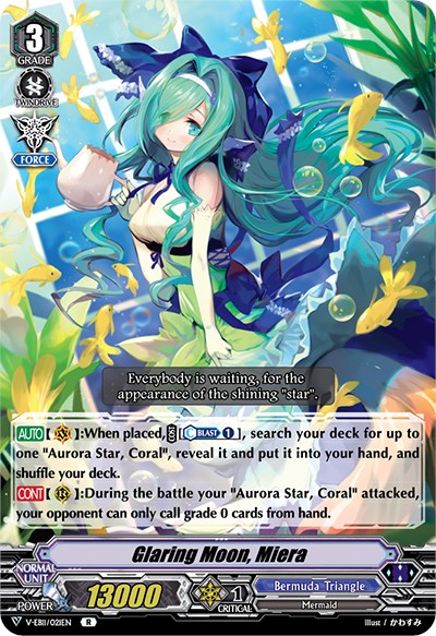 Glaring Moon, Miera (V-EB11/021EN) [Crystal Melody] | Pegasus Games WI