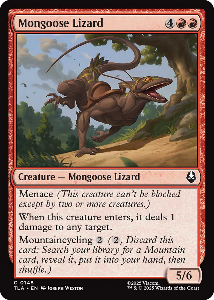 Mongoose Lizard [Avatar: The Last Airbender] | Pegasus Games WI