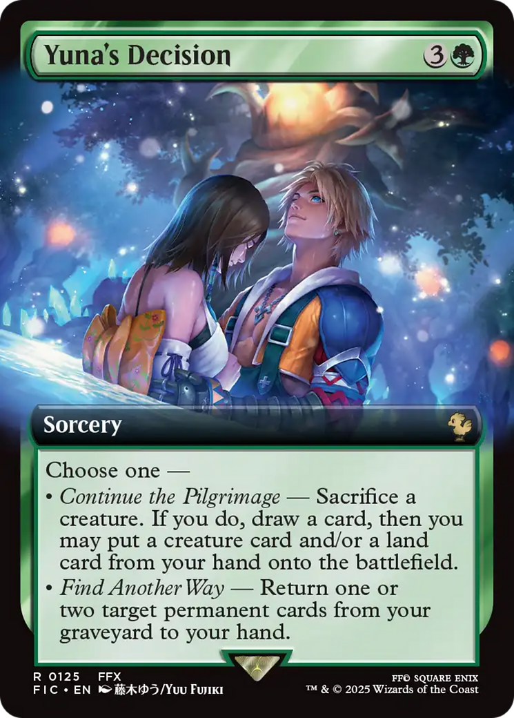 Yuna's Decision (Extended Art) [FINAL FANTASY Commander] | Pegasus Games WI