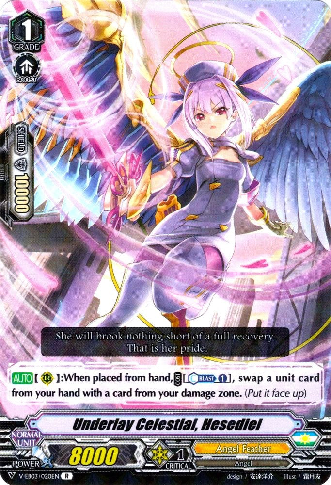 Underlay Celestial, Hesediel (V-EB03/020EN) [ULTRARARE MIRACLE COLLECTION] | Pegasus Games WI