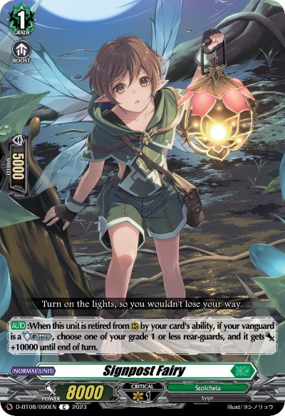 Signpost Fairy (D-BT08/090EN) [Minerva Rising] | Pegasus Games WI