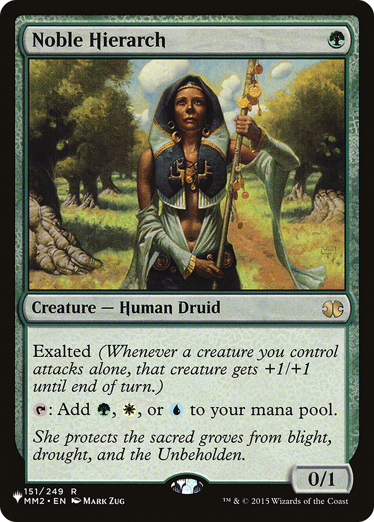 Noble Hierarch [The List] | Pegasus Games WI