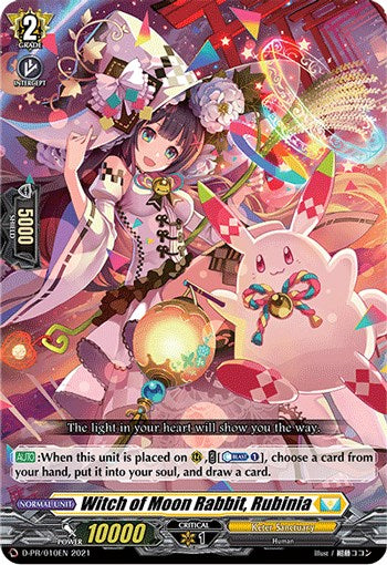 Witch of Moon Rabbit, Rubinia (D-PR/010EN) [D Promo Cards] | Pegasus Games WI