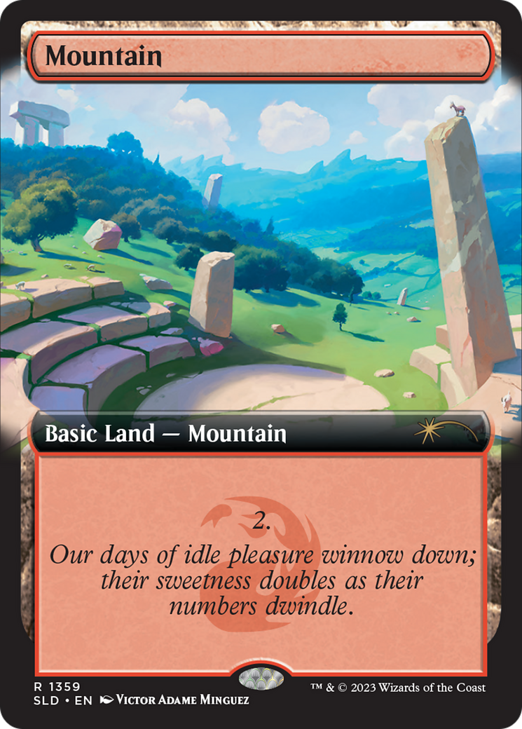 Mountain (1359) [Secret Lair Drop Series] | Pegasus Games WI