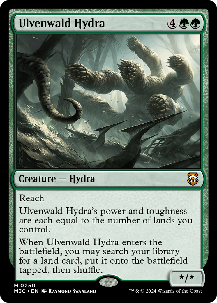 Ulvenwald Hydra (Ripple Foil) [Modern Horizons 3 Commander] | Pegasus Games WI