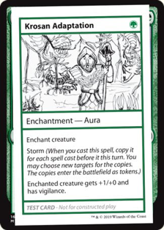 Krosan Adaptation (2021 Edition) [Mystery Booster Playtest Cards] | Pegasus Games WI