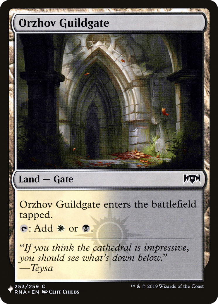 Orzhov Guildgate (253) [The List] | Pegasus Games WI