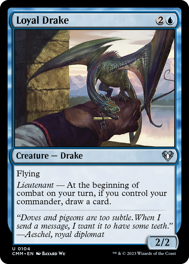 Loyal Drake [Commander Masters] | Pegasus Games WI
