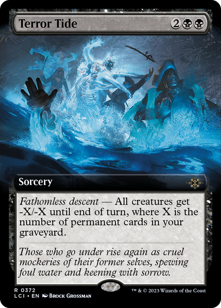 Terror Tide (Extended Art) [The Lost Caverns of Ixalan] | Pegasus Games WI