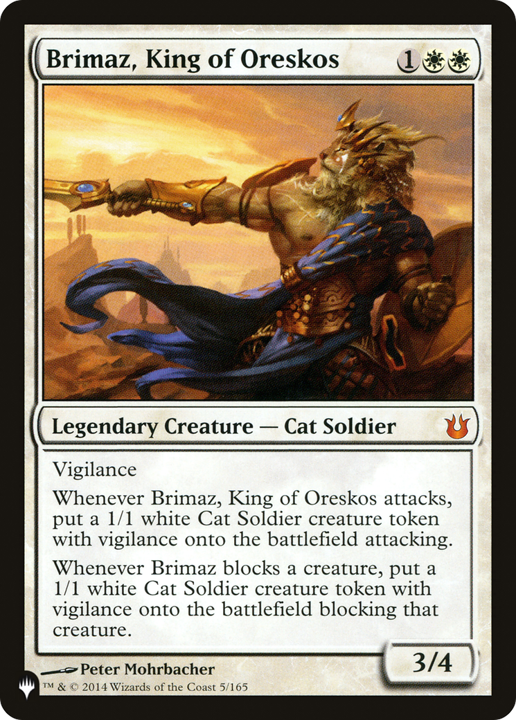 Brimaz, King of Oreskos [The List] | Pegasus Games WI