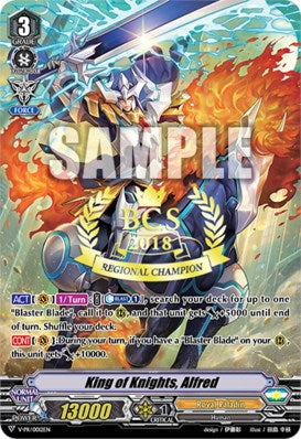 King of Knights, Alfred (BCS 2018) (V-PR/0012EN) [V Promo Cards] | Pegasus Games WI