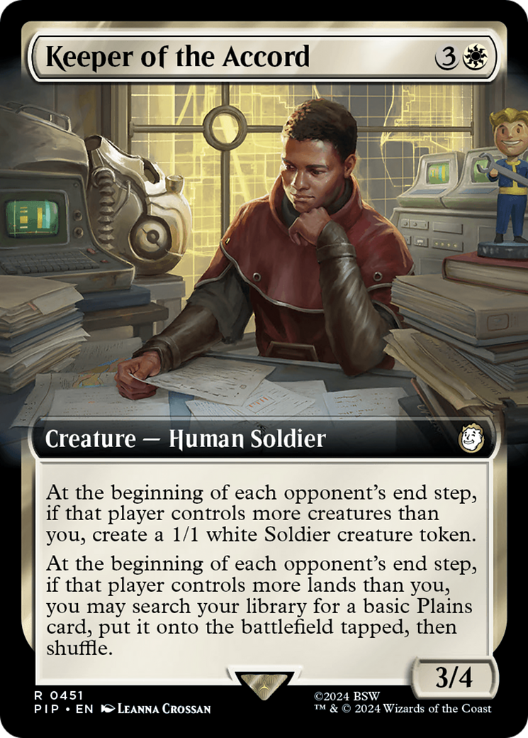 Keeper of the Accord (Extended Art) [Fallout] | Pegasus Games WI