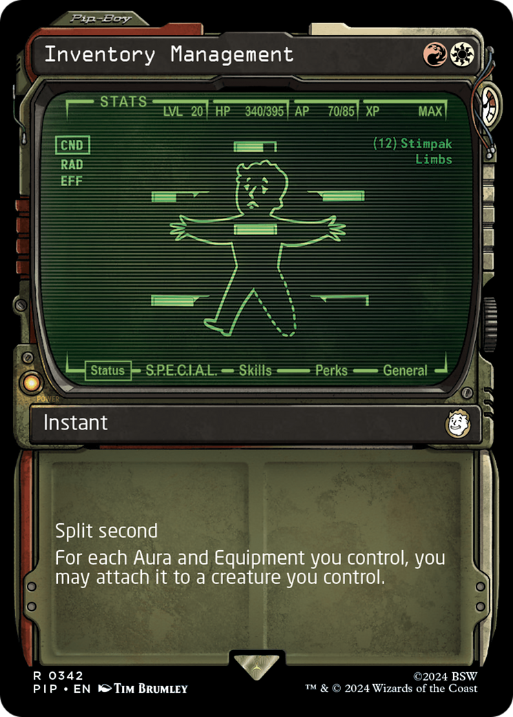 Inventory Management (Showcase) [Fallout] | Pegasus Games WI