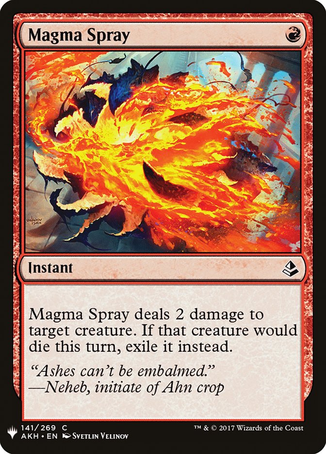 Magma Spray [Mystery Booster] | Pegasus Games WI