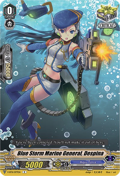 Blue Storm Marine General, Despina (V-BT11/077EN) [Storm of the Blue Cavalry] | Pegasus Games WI
