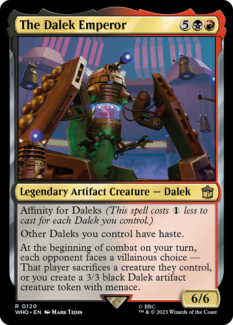 The Dalek Emperor (Extended Art) [Doctor Who] | Pegasus Games WI