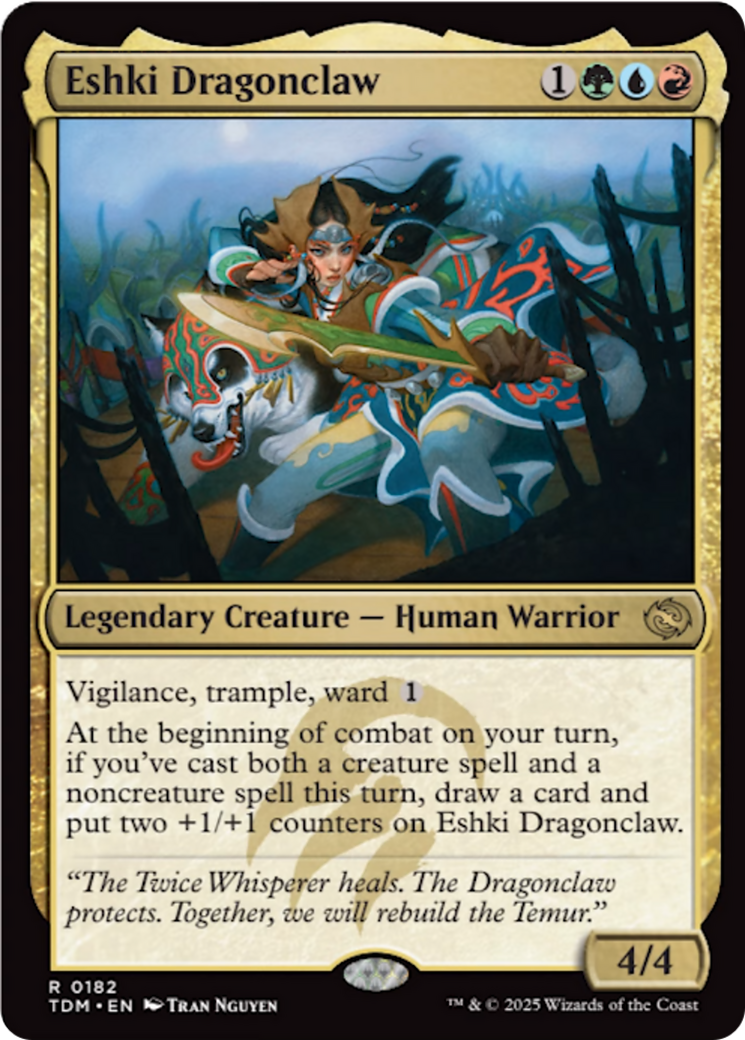 Eshki Dragonclaw [Tarkir: Dragonstorm] | Pegasus Games WI