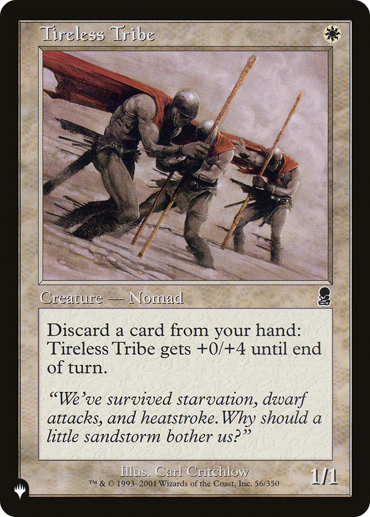 Tireless Tribe [The List Reprints] | Pegasus Games WI