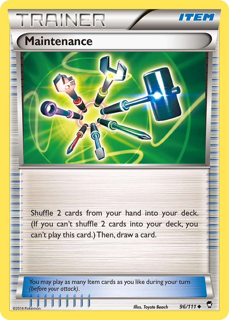 Maintenance (96/111) [XY: Furious Fists] | Pegasus Games WI
