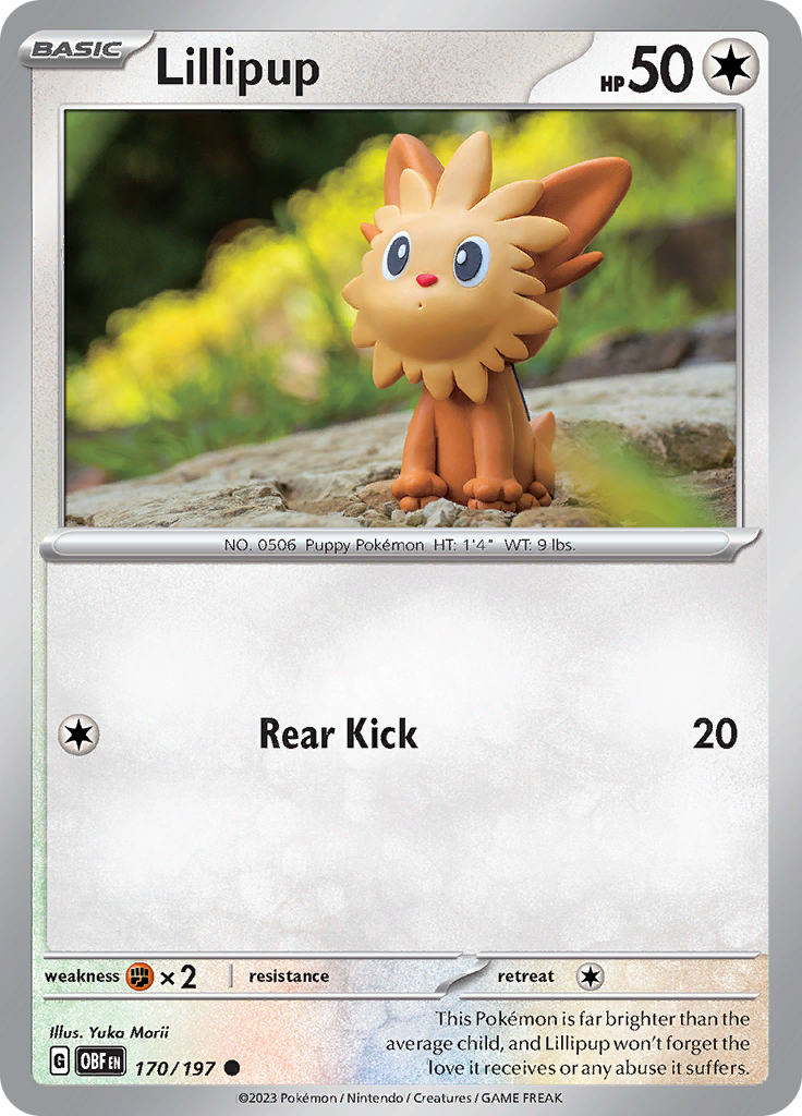 Lillipup (170/197) [Scarlet & Violet: Obsidian Flames] | Pegasus Games WI