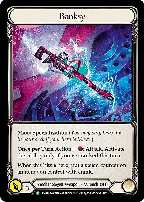 Banksy [LGS201] (Promo)  Cold Foil | Pegasus Games WI