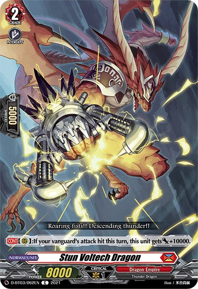 Stun Voltech Dragon (D-BT03/062EN) [Advance of Intertwined Stars] | Pegasus Games WI