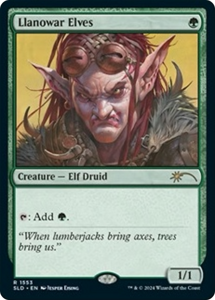 Llanowar Elves (1553) [Secret Lair Drop Series] | Pegasus Games WI