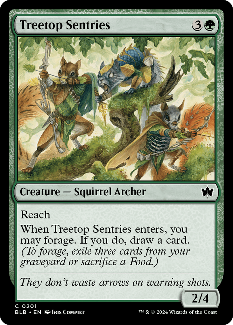 Treetop Sentries [Bloomburrow] | Pegasus Games WI